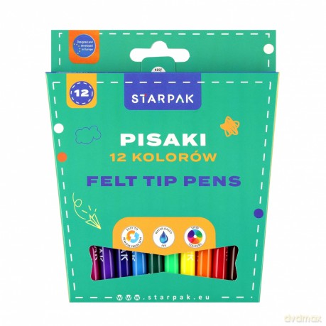 Pisaki 12 kolorów Starpak Pud12/144