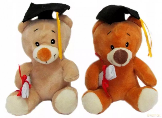 Pluszak Miś 15cm Siedzacy Student Sa