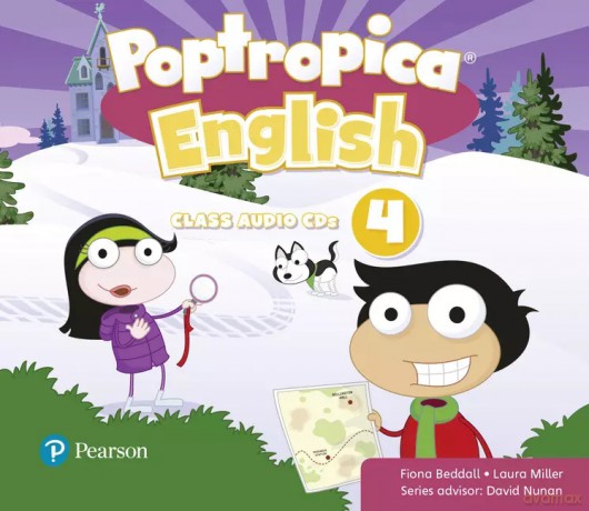 Poptropica English 4 CD - Fiona Beddall, Laura Miller [KSIĄŻKA]