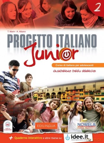 Progetto Italiano Junior 2 (materiał ćwiczeniowy) - Telis Marin [KSIĄŻKA]