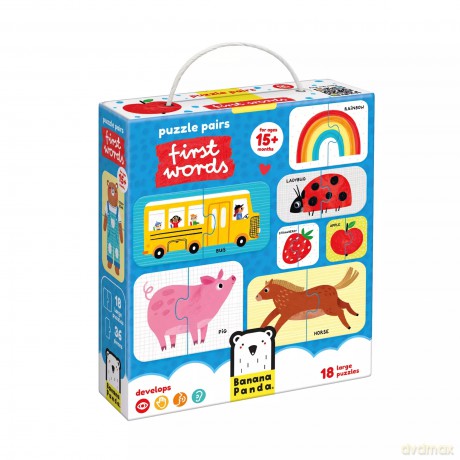 Puzzle pairs. First words [KSIĄŻKA]