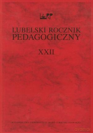 Lubelski rocznik pedagogiczny t. XXII [KSIĄŻKA]