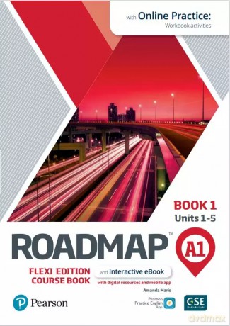 Roadmap A1. Flexi Edition. Course Book 1 and Interactive eBook with Online Practice Access [KSIĄŻKA]