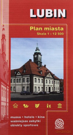 Lubin Plan miasta w skali 1:12 500 [KSIĄŻKA]