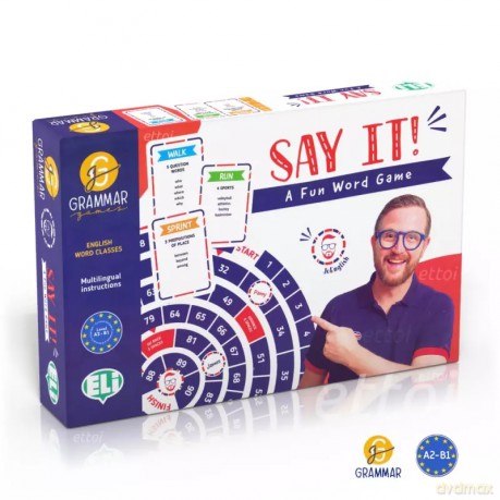 Say it! A Fun Word Game. Gra językowa A2-B1 [KSIĄŻKA]
