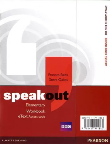 Speakout Elementary Workbook eText Access Card - Frances Eales, Steve Oakes [KSIĄŻKA]