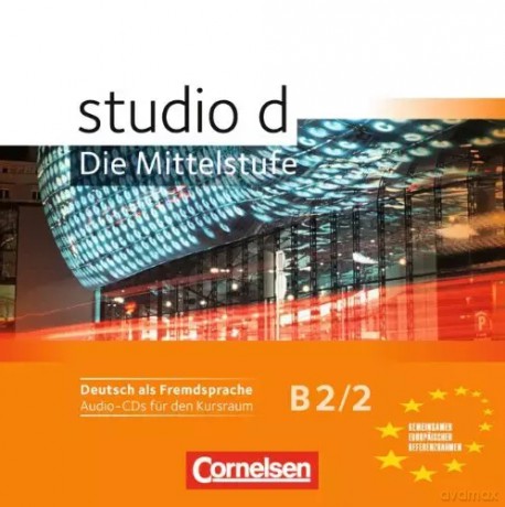 Studio d B2.2 Die Mittelstufe Audio CD [KSIĄŻKA]
