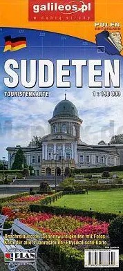 Sudeten. Mapa turystyczna, 1:190.000 [KSIĄŻKA]