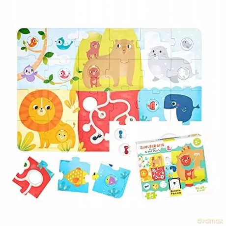 Suuuper Size Puzzle. Animal Match 2+ [KSIĄŻKA]