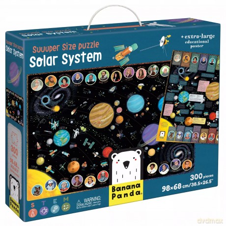 Suuuper Size Puzzle. Solar System [KSIĄŻKA]