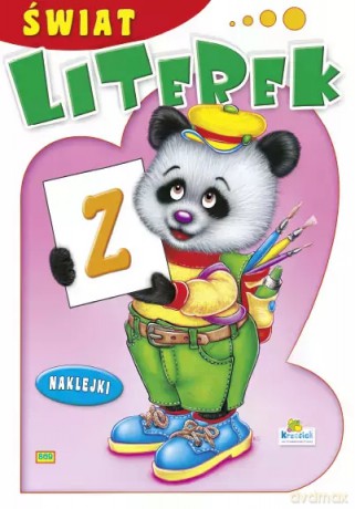 Świat literek z naklejkami. Panda 869 [KSIĄŻKA]