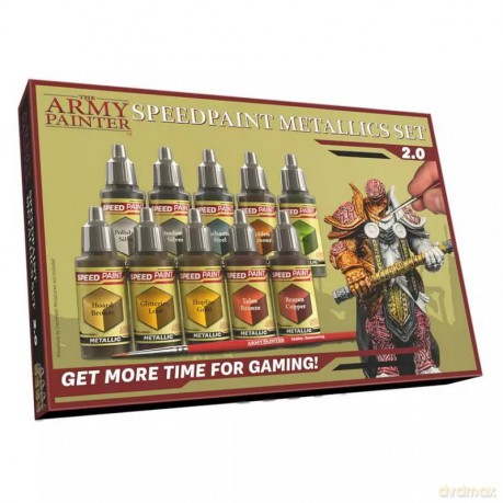 The Army Painter. Speedpaint 2.0 Metallics Set [KSIĄŻKA]
