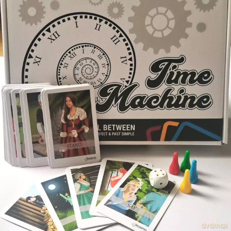 Time Machine. Travel Between. Present Perfect and Past Simple. Wydanie 2022 [KSIĄŻKA]