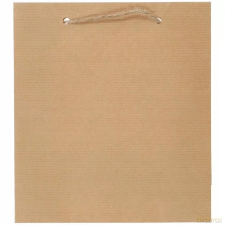 Torba papierowa Era E-6 18x19,7x5,8 cm szara