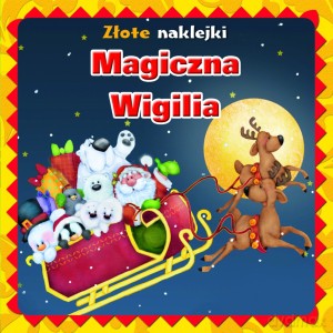Magiczna Wigilia. Złote naklejki [KSIĄŻKA]