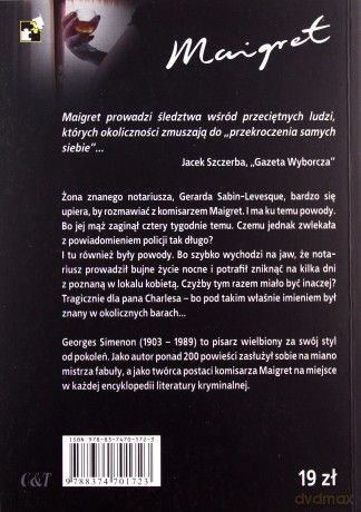 Maigret i pan Charles - Georges Simenon [KSIĄŻKA]