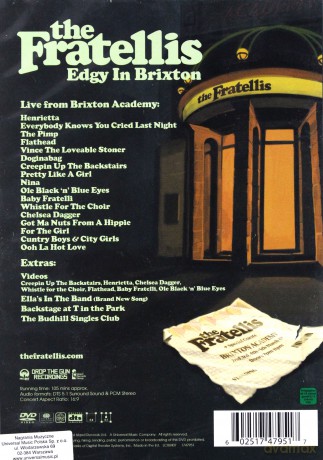 The Fratellis: The Fratellis - Edgy In Brixton [DVD]