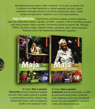 Maja w ogrodzie. Zestaw 2 książek - Maja Popielarska [KSIĄŻKA]