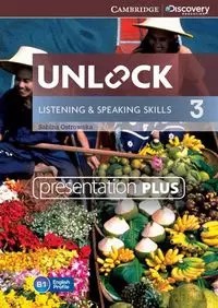 Unlock 3 Listening and Speaking Skills Presentation plus DVD - Ostrowska Sabina [KSIĄŻKA]