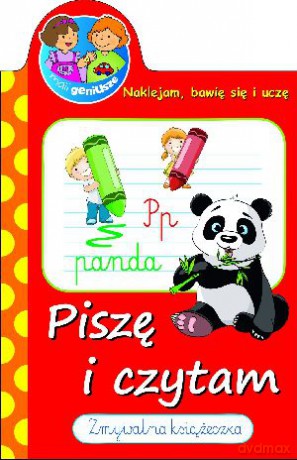 Mali geniusze. Piszę i czytam. Zmywalna książeczka - Anna Wiśniewska [KSIĄŻKA]
