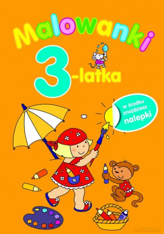 Malowanki 3-latka - Elżbieta Lekan [KSIĄŻKA]