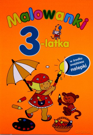 Malowanki 3-latka - Elżbieta Lekan [KSIĄŻKA]