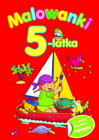 Malowanki 5-latka - Elżbieta Lekan [KSIĄŻKA]