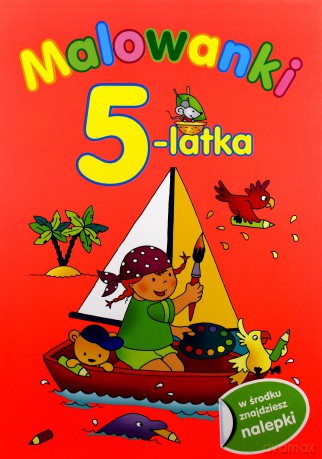 Malowanki 5-latka - Elżbieta Lekan [KSIĄŻKA]