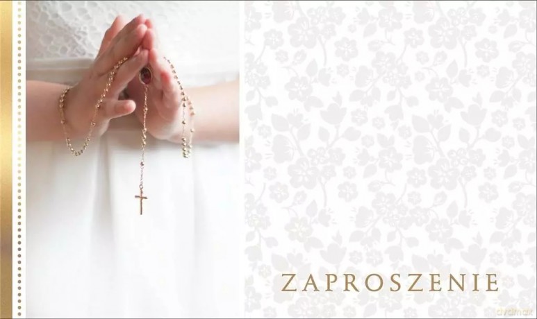Zaproszenie PMZ-058. Komunia [KSIĄŻKA]