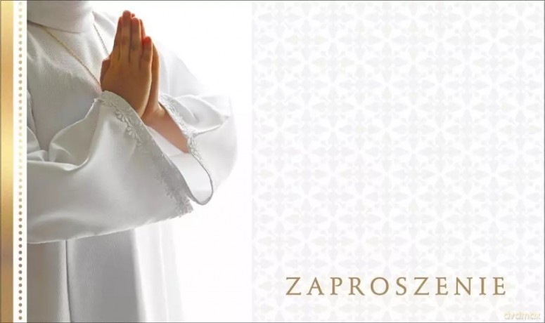 Zaproszenie PMZ-059. Komunia [KSIĄŻKA]