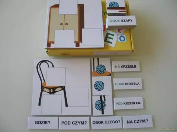 Zestaw dydaktyczny. Przyimki [KSIĄŻKA]