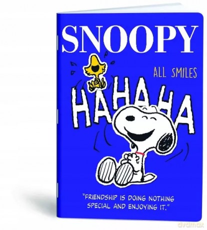 Zeszyt A4 40k kratka Snoopy lakier MarMar