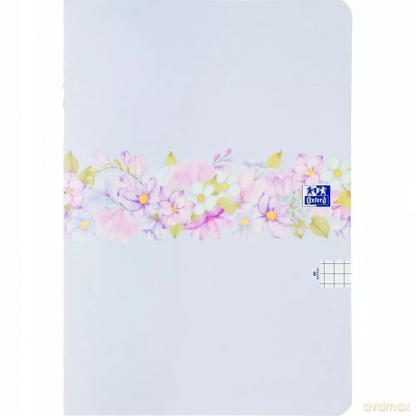 Zeszyt A4/60k kratka Flowers Oxf Fol A 5