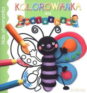 Małe stworzonka. Kolorowanka dla maluchów - Emilie Beaumont, Nathalie Belineau [KSIĄŻKA]