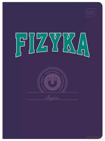 Zeszyt A5 60k kratka fizyka HYBRID FSC Mix Credit p10 cena za 1szt