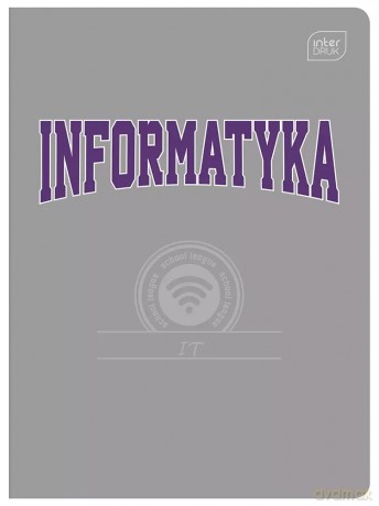 Zeszyt A5 60k kratka informatyka HYBRID FSC Mix Credit