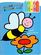 Małe zwierzątka. Kolorowanki-rymowanki - Anna Wiśniewska [KSIĄŻKA]