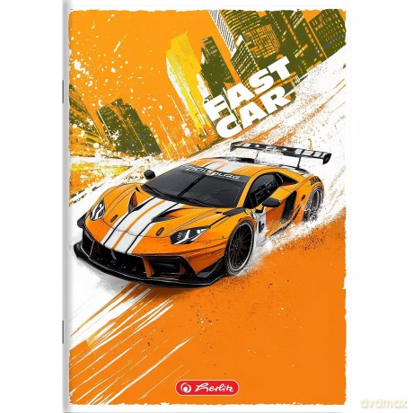 Zeszyt A5/16k kratka 70g Fast Car Her Fol A 20