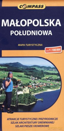 Małopolska południowa. Mapa turystyczna w skali 1:100 000 [KSIĄŻKA]