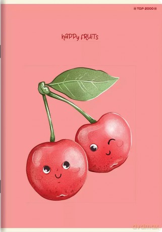 Zeszyt A5/16k kratka Fruits Top A 20