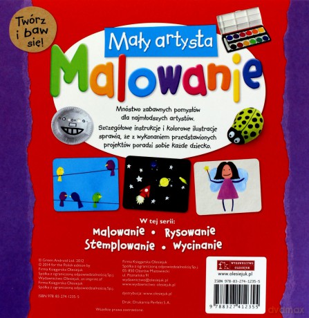 Mały artysta. Malowanie [KSIĄŻKA]