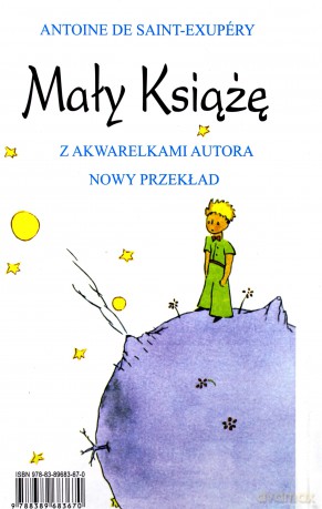 Mały Książę - Antoine de Saint-Exupery [KSIĄŻKA]