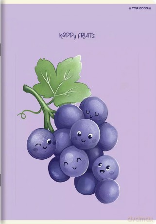 Zeszyt A5/32k linia Fruits Top Fol A 10