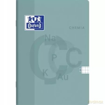 Zeszyt A5/60k kratka Chemia Oxf Fol A 10