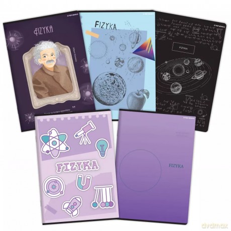Zeszyt A5/60k kratka Fizyka Top Fol A 10