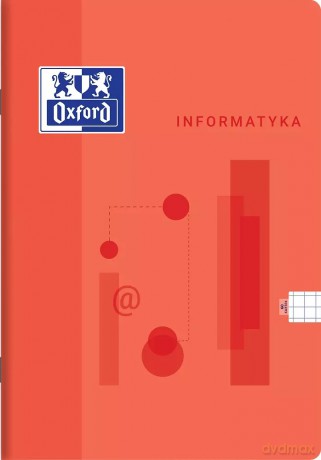 Zeszyt A5/60k kratka Informatyk Oxf Fol A 10