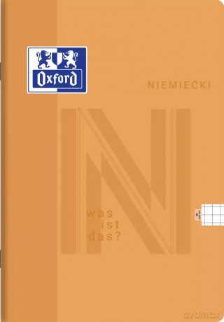 Zeszyt A5/60k kratka J Niemiecki Oxf Fol A 5