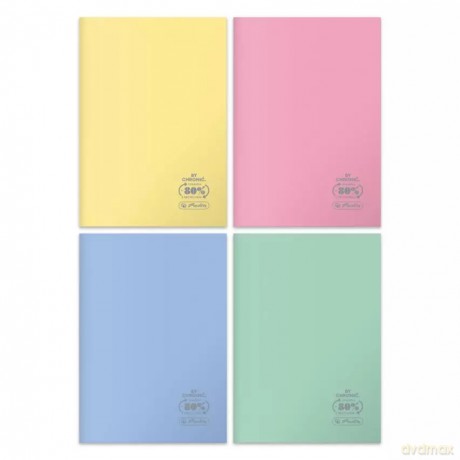Zeszyt A5/60k kratka Opr Pp Pastel Colors Her A 5