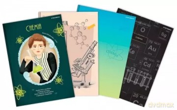 Zeszyt A5/80k kratka Chemia oprawa twarda Top 88 Fol A 5