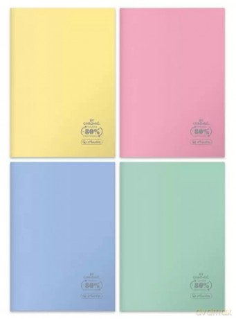 Zeszyt B5/60k kratka Opr Pp Eco Pastel Her Fol A 5